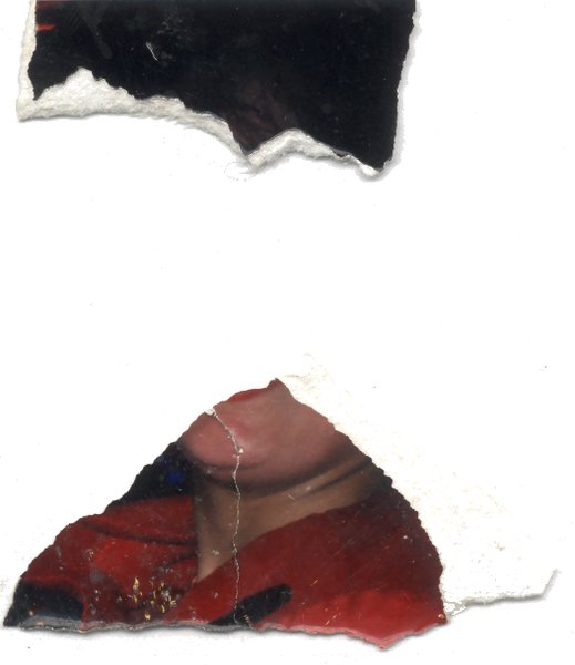 Fragment déchiré.