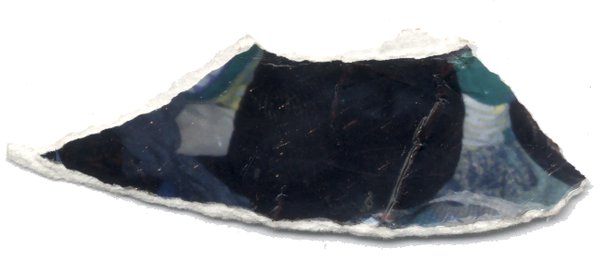 Fragment déchiré.