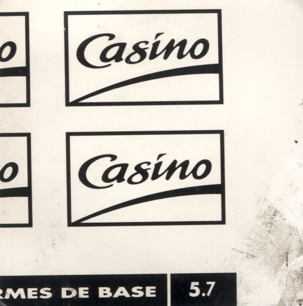 Logo du supermarché : « Casino ».
