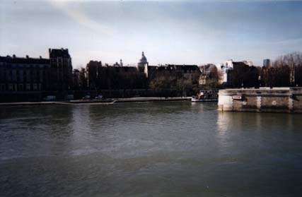la Seine et L’île de la Cité.