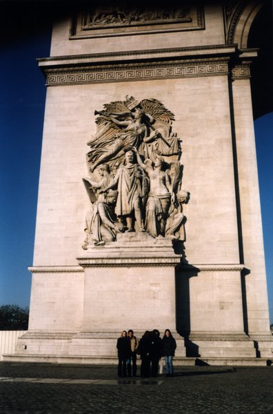 Bas relief de l’Arc de Triomphe.
