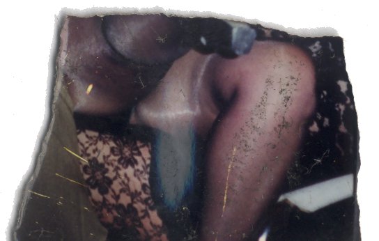 Jambe d’homme nue. Fragment.