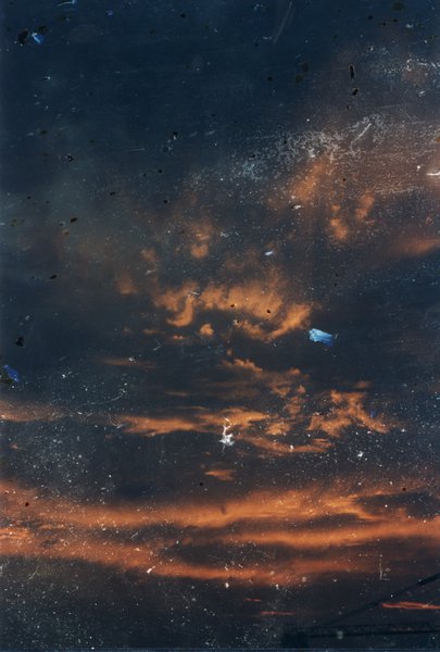 Ciel au crépuscule.