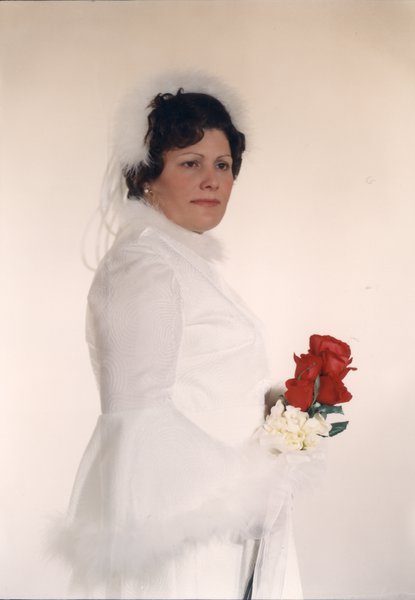 Mariée en buste.