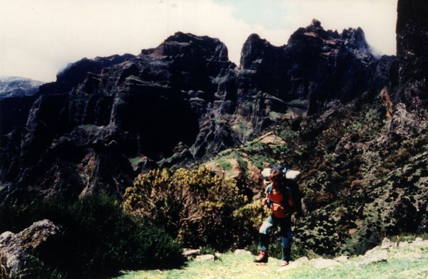 Randonneurs en montagne.